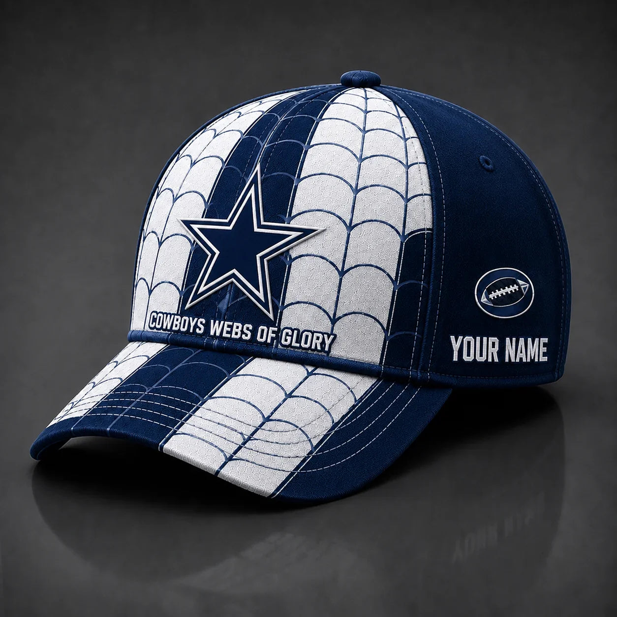 [SPECIAL OFFER] NEW CUSTOMIZED NFL21 DCB DALLAS COWBOYS x SPIDER CLASSIC CAP