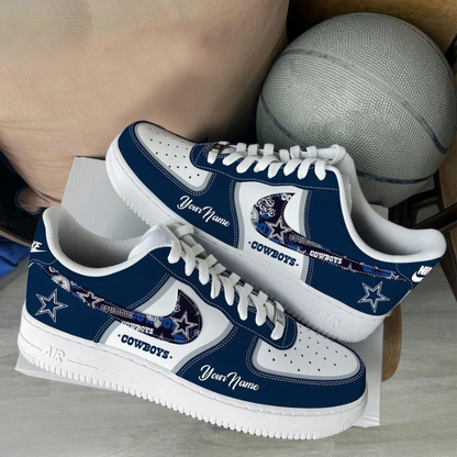 [SPECIAL OFFER] NEW CUSTOMIZED NFL21 DCB DALLAS COWBOYS AF1 SNEAKERS