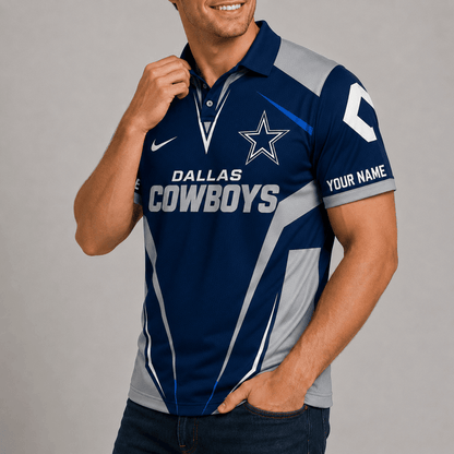 [SPECIAL OFFER] NEW CUSTOMIZED NFL21 DCB DALLAS COWBOYS POLO SHIRT