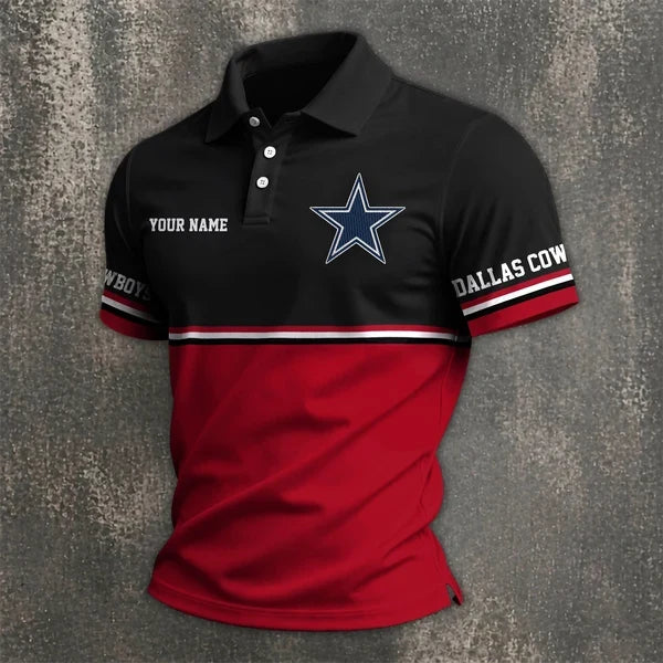 [SPECIAL OFFER] NEW CUSTOMIZED NFL21 DCB DALLAS COWBOYS POLO SHIRT