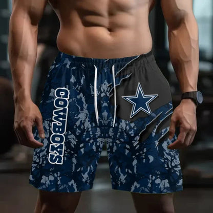[SPECIAL OFFER] NEW CUSTOMIZED NFL21 DCB DALLAS COWBOYS SHORT PANTS