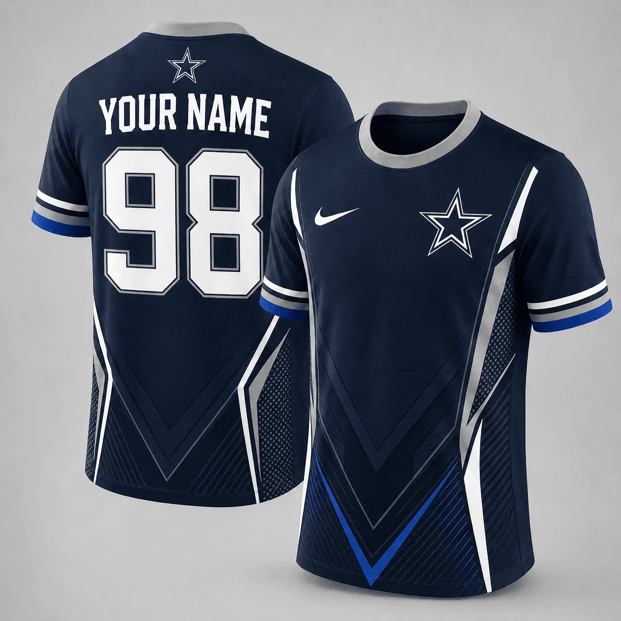 [SPECIAL OFFER] NEW CUSTOMIZED NFL21 DCB DALLAS COWBOYS T-SHIRT, HOODIE & ZIP HOODIE