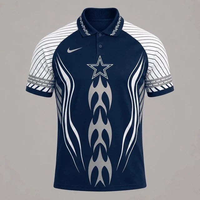 [SPECIAL OFFER] NEW CUSTOMIZED NFL21 DCB DALLAS COWBOYS POLO SHIRT