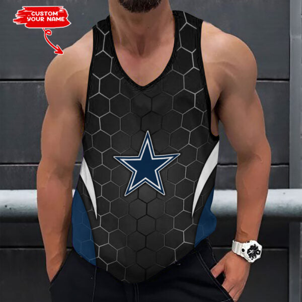 [SPECIAL OFFER] NEW CUSTOMIZED NFL21 DCB DALLAS COWBOYS UNISEX TANK TOP