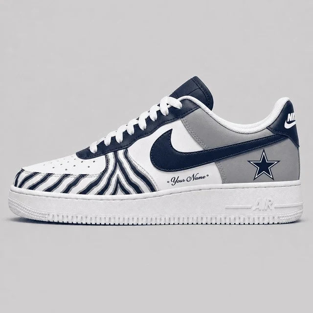 [SPECIAL OFFER] NEW CUSTOMIZED NFL21 DCB DALLAS COWBOYS AF1 SHOES