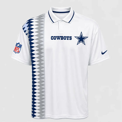 [SPECIAL OFFER] NEW CUSTOMIZED NFL21 DCB DALLAS COWBOYS POLO SHIRT