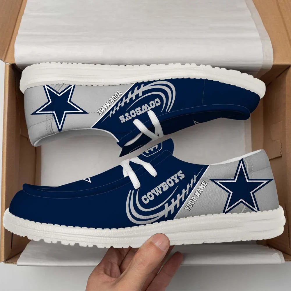 [SPECIAL OFFER] NEW CUSTOMIZED NFL21 DCB DALLAS COWBOYS LOAFER SHOES