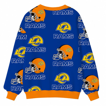 [SPECIAL OFFER] NEW CUSTOMIZED NFL22 LAR LOS ANGELES RAMS CARDIGAN