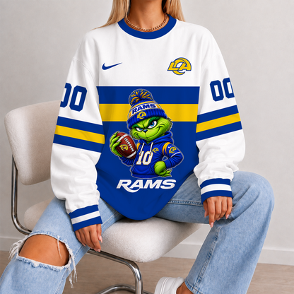 [SPECIAL OFFER] NEW CUSTOMIZED NFL22 LAR LOS ANGELES RAMS UNISEX SWEATSHIRT