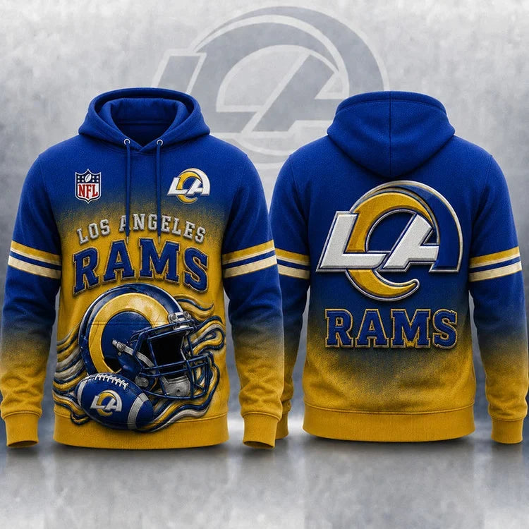 [SPECIAL OFFER] NEW CUSTOMIZED NFL22 LAR LOS ANGELES RAMS APPAREL