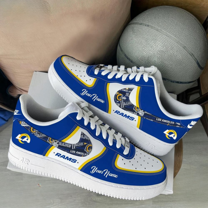 [SPECIAL OFFER] NEW CUSTOMIZED NFL22 LAR LOS ANGELES RAMS AF1 SNEAKERS