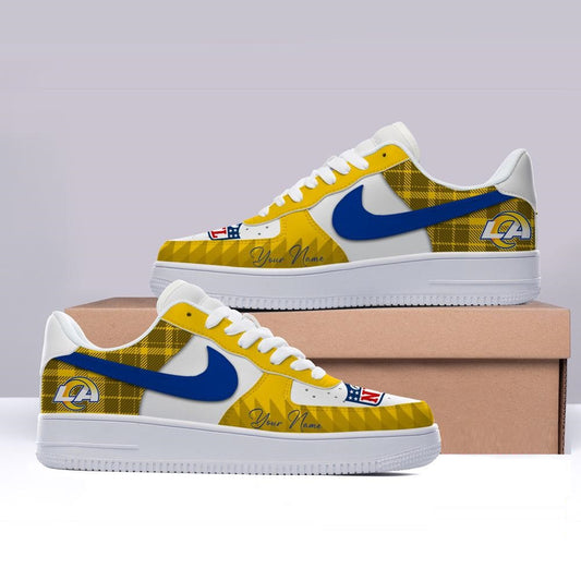 [SPECIAL OFFER] NEW CUSTOMIZED NFL22 LAR LOS ANGELES RAMS AF1 SHOES