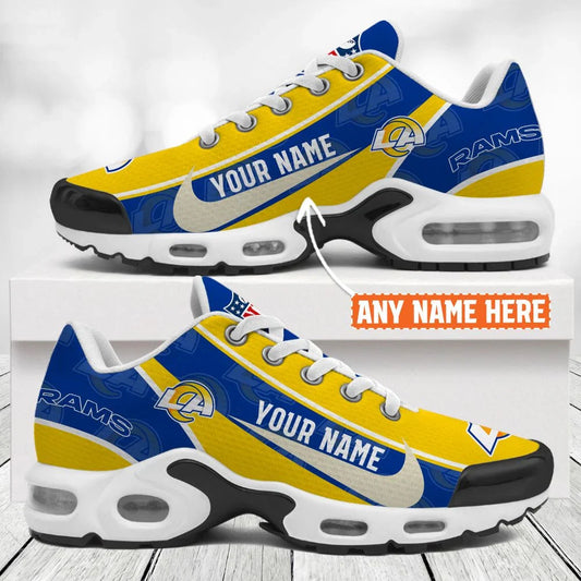 [SPECIAL OFFER] NEW CUSTOMIZED NFL22 LAR LOS ANGELES RAMS AIR MAX PLUS SNEAKERS