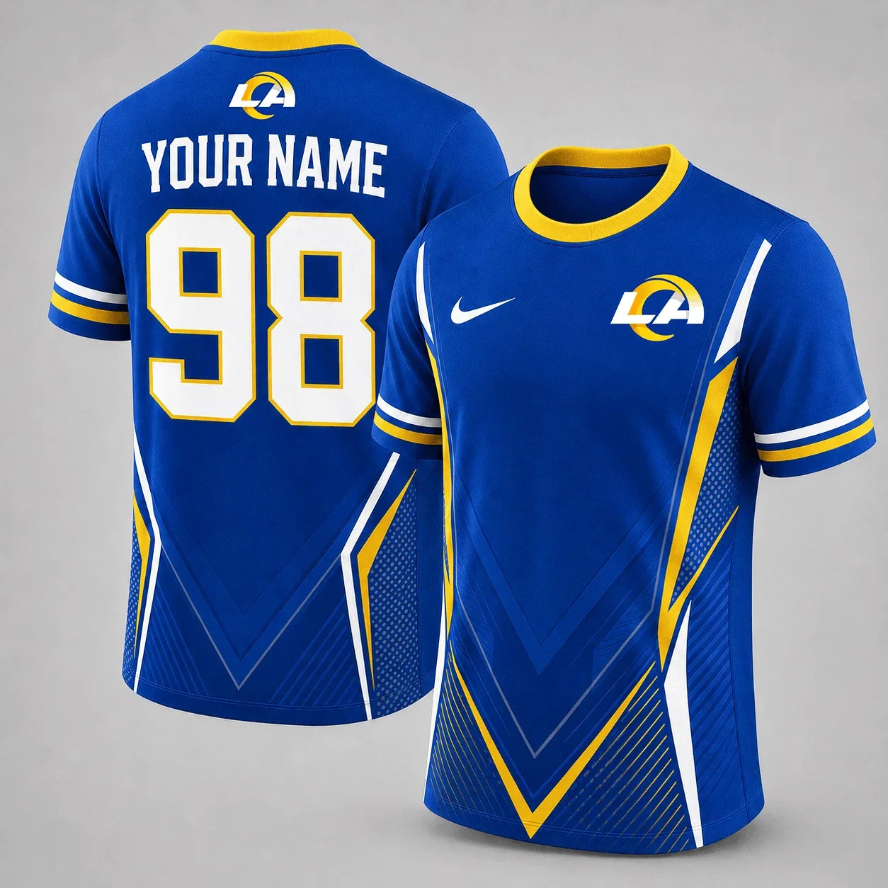 [SPECIAL OFFER] NEW CUSTOMIZED NFL22 LAR LOS ANGELES RAMS T-SHIRT, HOODIE & ZIP HOODIE