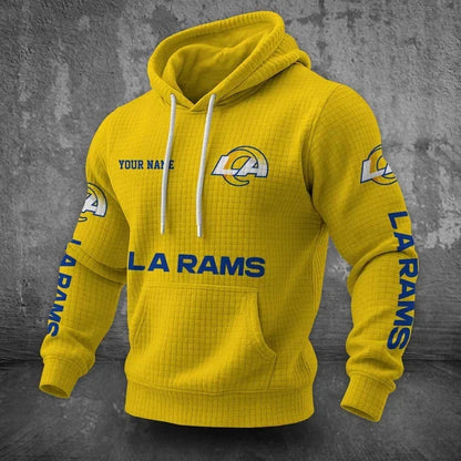 [SPECIAL OFFER] NEW CUSTOMIZED NFL22 LAR LOS ANGELES RAMS UNISEX HOODED SWEATSHIRT