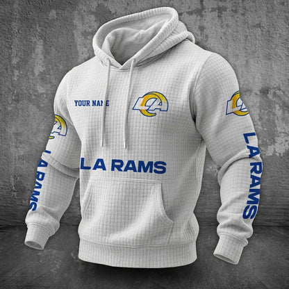 [SPECIAL OFFER] NEW CUSTOMIZED NFL22 LAR LOS ANGELES RAMS UNISEX HOODED SWEATSHIRT