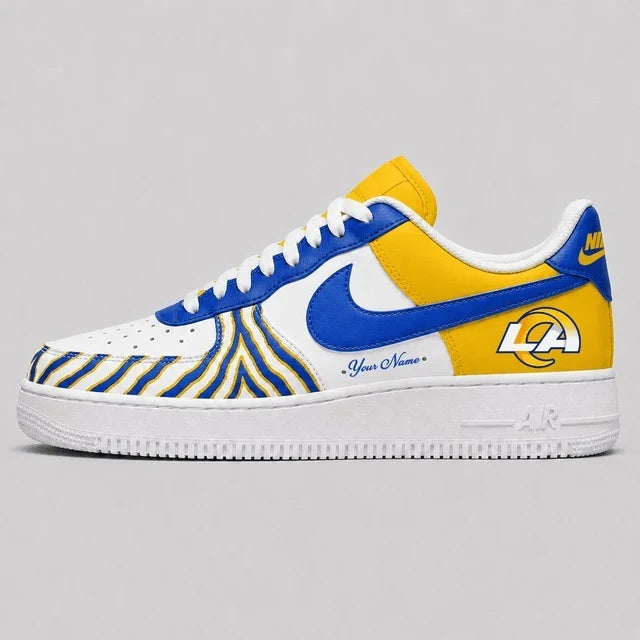 [SPECIAL OFFER] NEW CUSTOMIZED NFL22 LAR LOS ANGELES RAMS AF1 SHOES