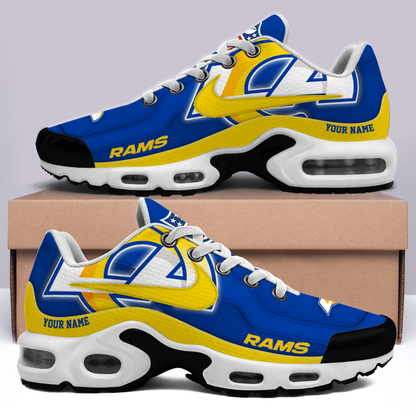 [SPECIAL OFFER] NEW CUSTOMIZED NFL22 LAR LOS ANGELES RAMS AIR MAX PLUS SNEAKERS