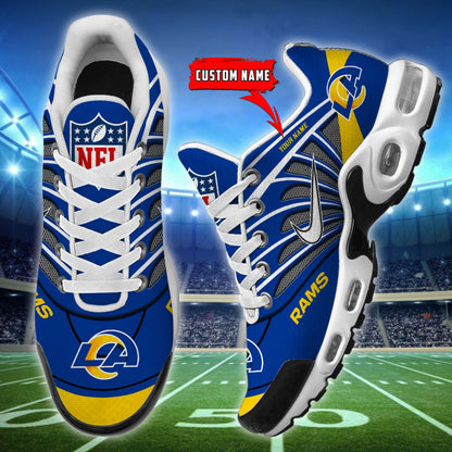 [SPECIAL OFFER] NEW CUSTOMIZED NFL22 LAR LOS ANGELES RAMS AIR MAX PLUS SNEAKERS