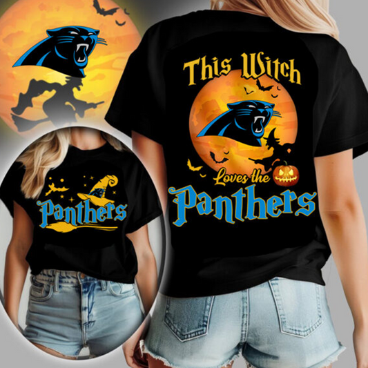 [SPECIAL OFFER] NEW CUSTOMIZED NFL23 CLP CAROLINA PANTHERS  HALLOWEEN T-SHIRT, HOODIE & ZIP HOODIE