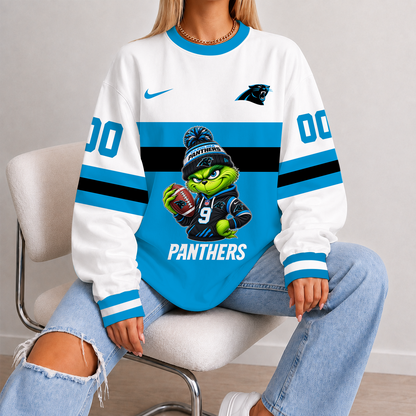 [SPECIAL OFFER] NEW CUSTOMIZED NFL23 CLP CAROLINA PANTHERS UNISEX SWEATSHIRT