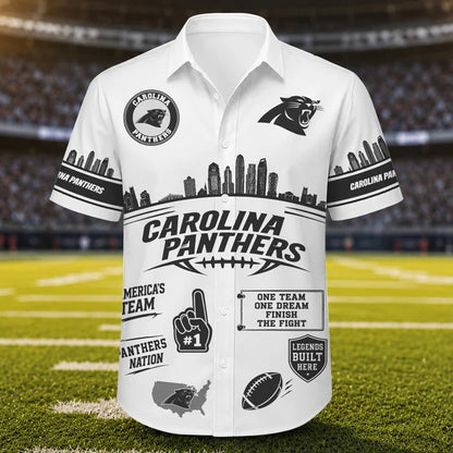 [SPECIAL OFFER] NEW CUSTOMIZED NFL23 CLP CAROLINA PANTHERS UNISEX HAWAIIAN SHIRT