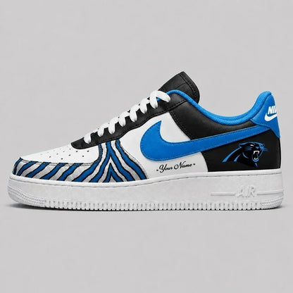 [SPECIAL OFFER] NEW CUSTOMIZED NFL23 CLP CAROLINA PANTHERS AF1 SHOES