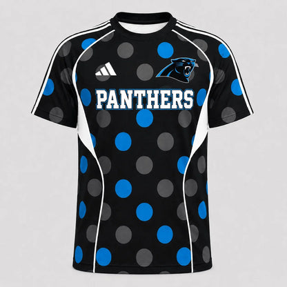 [SPECIAL OFFER] NEW CUSTOMIZED NFL23 CLP CAROLINA PANTHERS RAGLAN TEE