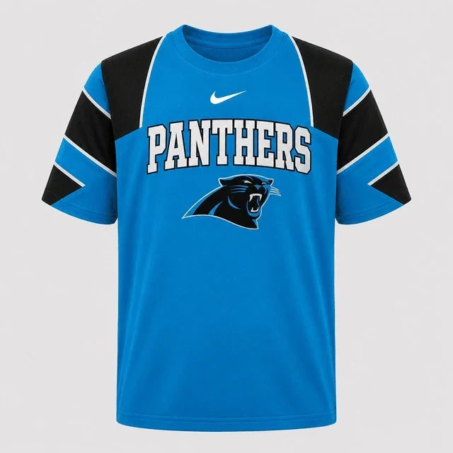 [SPECIAL OFFER] NEW CUSTOMIZED NFL23 CLP CAROLINA PANTHERS RAGLAN TEE