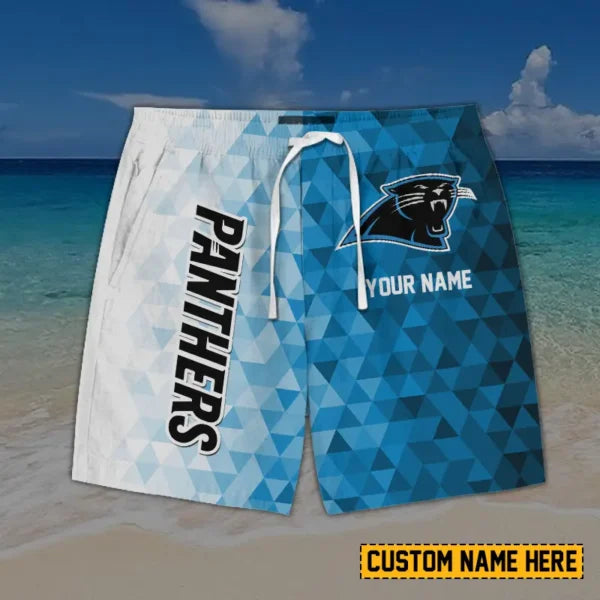 [SPECIAL OFFER] NEW CUSTOMIZED NFL23 CLP CAROLINA PANTHERS SHORT PANTS