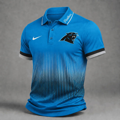 [SPECIAL OFFER] NEW CUSTOMIZED NFL23 CLP CAROLINA PANTHERS POLO SHIRT