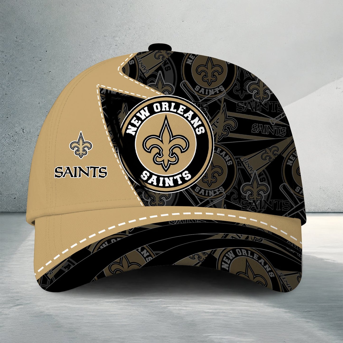 [SPECIAL OFFER] NEW CUSTOMIZED NFL24 NOS NEW ORLEANS SAINTS CLASSIC CAP