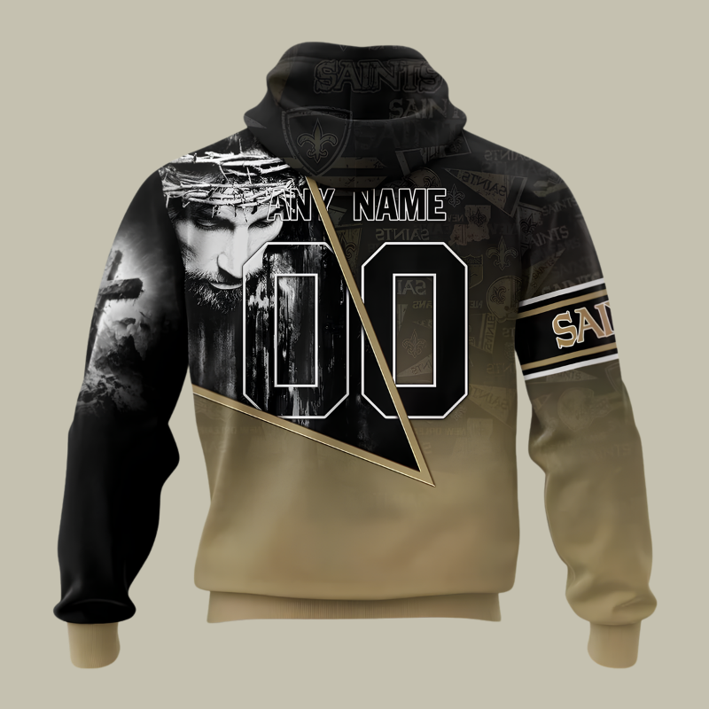 [SPECIAL OFFER] NEW CUSTOMIZED NFL24 NOS NEW ORLEANS SAINTS GOD'S BLESSING T-SHIRT, HOODIE & ZIP HOODIE