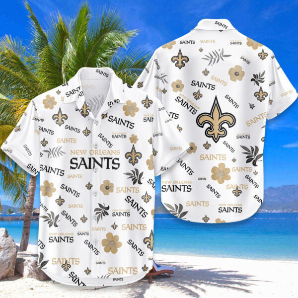 [SPECIAL OFFER] NEW CUSTOMIZED NFL24 NOS NEW ORLEANS SAINTS UNISEX HAWAIIAN SHIRT