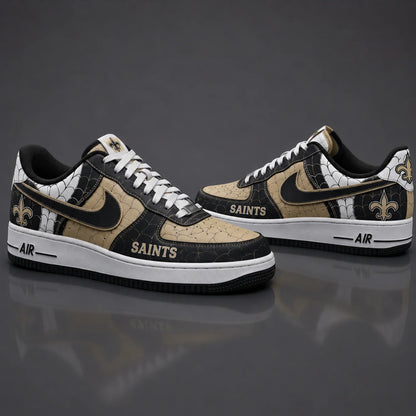 [SPECIAL OFFER] NEW CUSTOMIZED NFL24 NOS NEW ORLEANS SAINTS x SPIDER AF1 SHOES