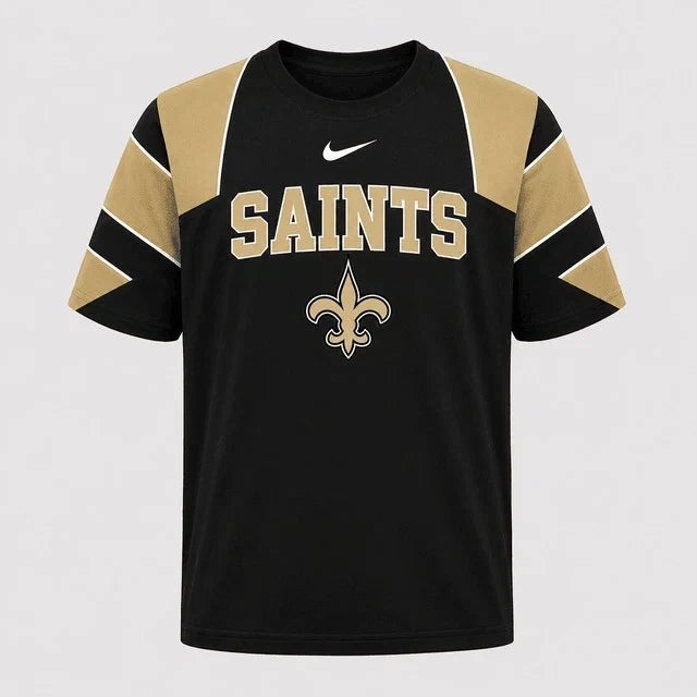 [SPECIAL OFFER] NEW CUSTOMIZED NFL24 NOS NEW ORLEANS SAINTS RAGLAN TEE