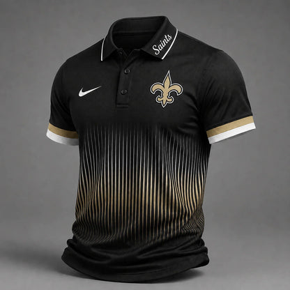[SPECIAL OFFER] NEW CUSTOMIZED NFL24 NOS NEW ORLEANS SAINTS POLO SHIRT