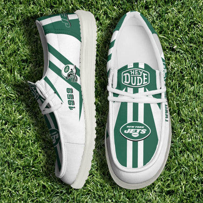 [SPECIAL OFFER] NEW CUSTOMIZED NFL25 NYJ NEW YORK JETS LOAFER SHOES