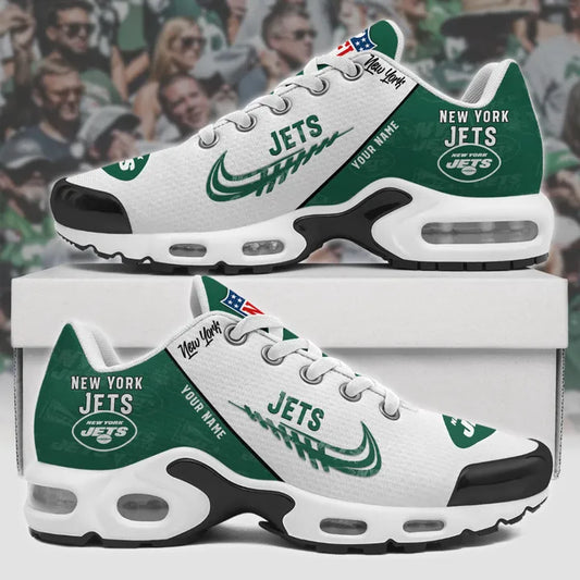 [SPECIAL OFFER] NEW CUSTOMIZED NFL25 NYJ NEW YORK JETS AIR MAX PLUS SNEAKERS