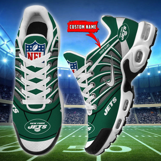 [SPECIAL OFFER] NEW CUSTOMIZED NFL25 NYJ NEW YORK JETS AIR MAX PLUS SNEAKERS
