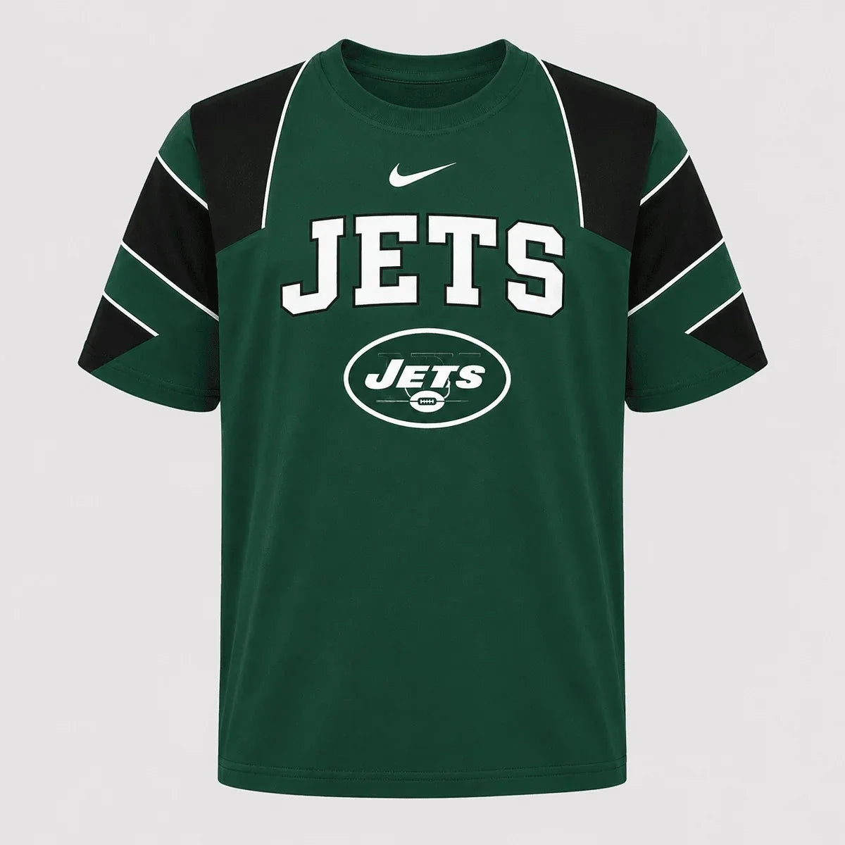 [SPECIAL OFFER] NEW CUSTOMIZED NFL25 NYJ NEW YORK JETS RAGLAN TEE