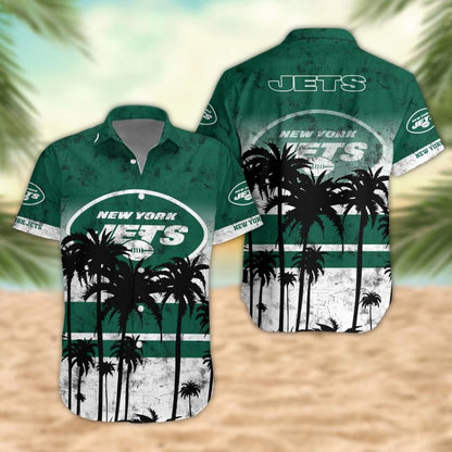 [SPECIAL OFFER] NEW CUSTOMIZED NFL25 NYJ NEW YORK JETS UNISEX HAWAIIAN SHIRT