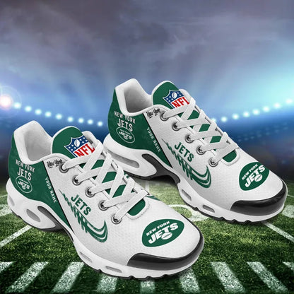 [SPECIAL OFFER] NEW CUSTOMIZED NFL25 NYJ NEW YORK JETS AIR MAX PLUS SNEAKERS