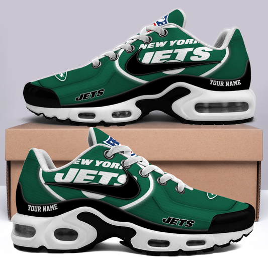 [SPECIAL OFFER] NEW CUSTOMIZED NFL25 NYJ NEW YORK JETS AIR MAX PLUS SNEAKERS