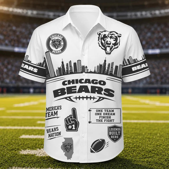 [SPECIAL OFFER] NEW CUSTOMIZED NFL26 CCB CHICAGO BEARS UNISEX HAWAIIAN SHIRT