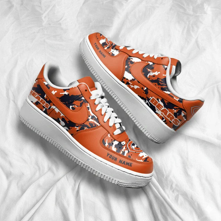 [SPECIAL OFFER] NEW CUSTOMIZED NFL26 CCB CHICAGO BEARS AF1 SNEAKERS