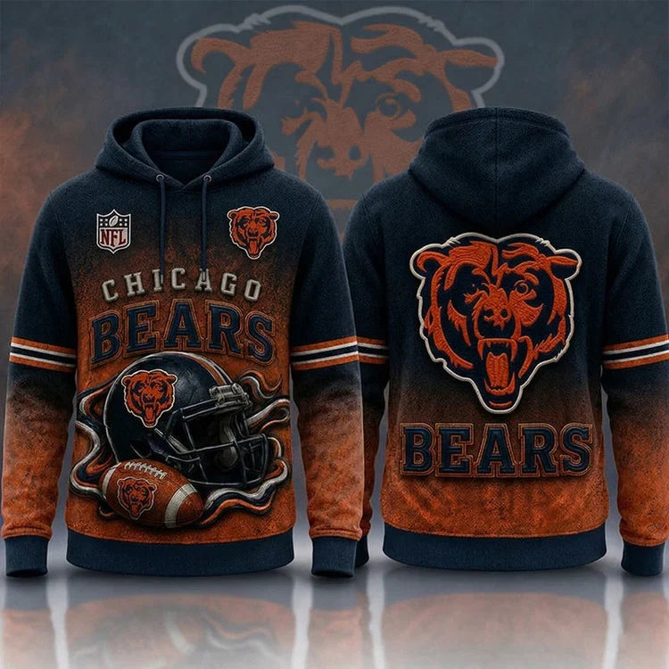 [SPECIAL OFFER] NEW CUSTOMIZED NFL26 CCB CHICAGO BEARS APPAREL
