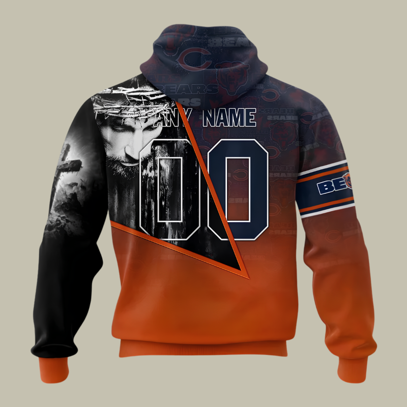 [SPECIAL OFFER] NEW CUSTOMIZED NFL26 CCB CHICAGO BEARS GOD'S BLESSING T-SHIRT, HOODIE & ZIP HOODIE
