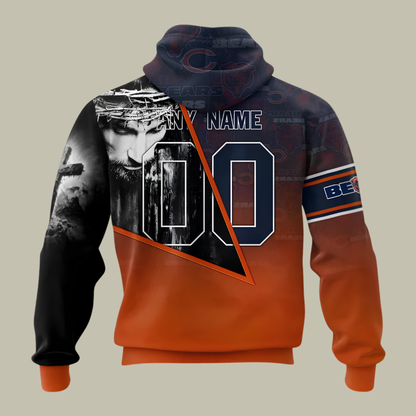[SPECIAL OFFER] NEW CUSTOMIZED NFL26 CCB CHICAGO BEARS GOD'S BLESSING T-SHIRT, HOODIE & ZIP HOODIE