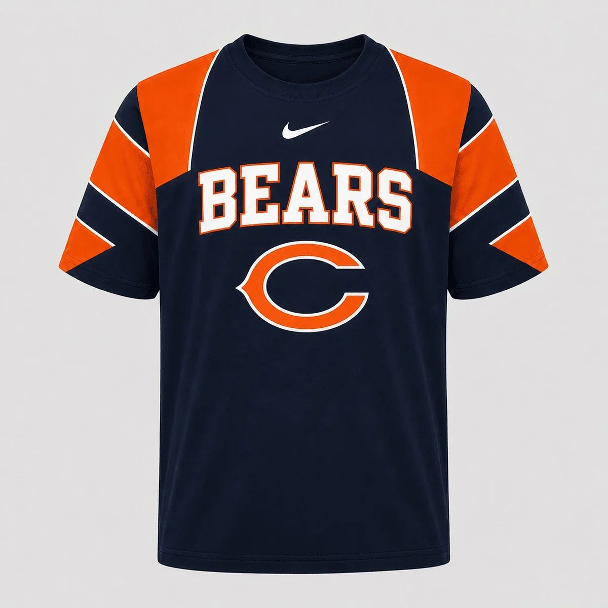 [SPECIAL OFFER] NEW CUSTOMIZED NFL26 CCB CHICAGO BEARS RAGLAN TEE